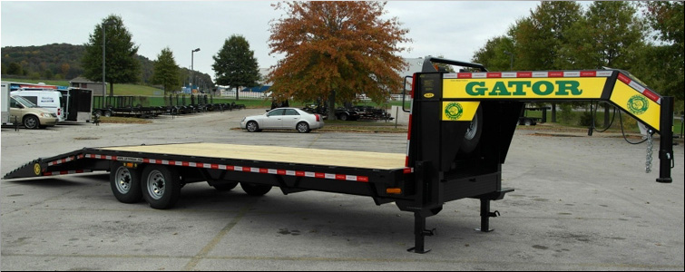 Gooseneck flat bed trailer for sale14k  Cumberland County, Kentucky